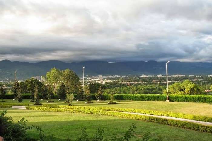 Shakarparian National Park in Islamabad